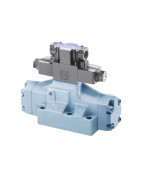 Pilot operated directional valves with pilot valve